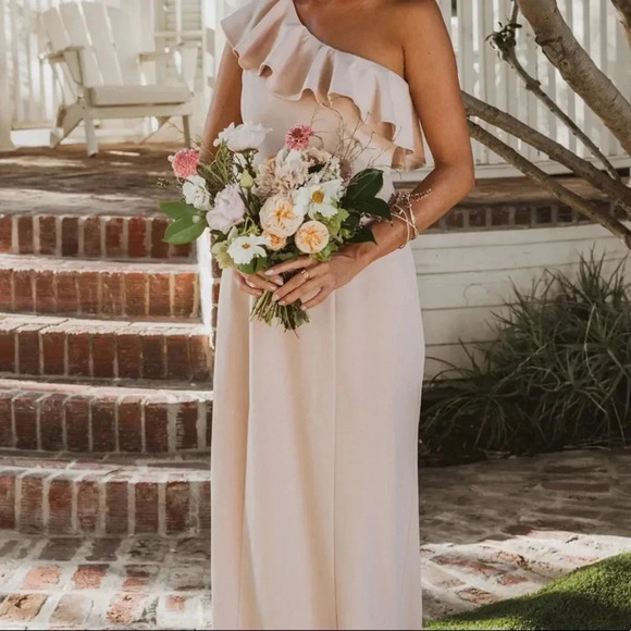 Show Me Your MuMu Dresses & Skirts - Show Me Your Mumu Florentine Maxi Dress in Dusty Blush Stretch